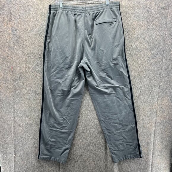 Champion Sweatpants Mens Large Gray Athletic Training Gym Elastic Waist Pleated - Picture 2 of 11